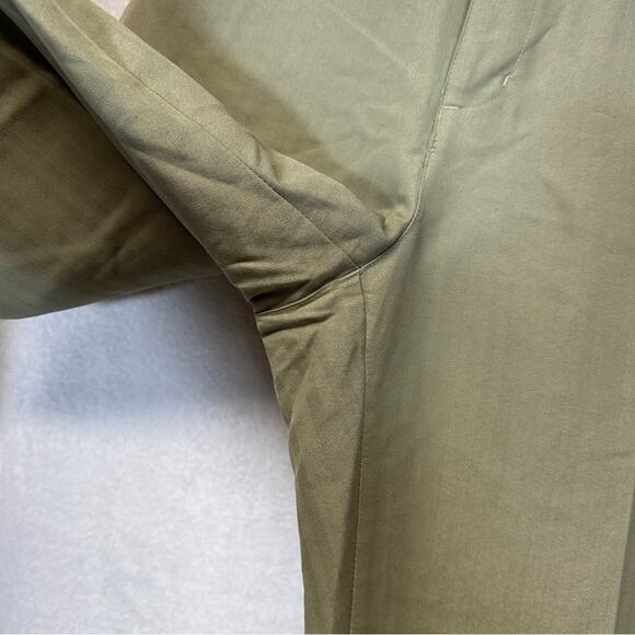 Vintage Caribbean Joe Olive‎ Green Mid Rise Straight Leg Pants Size 8 - Picture 5 of 9
